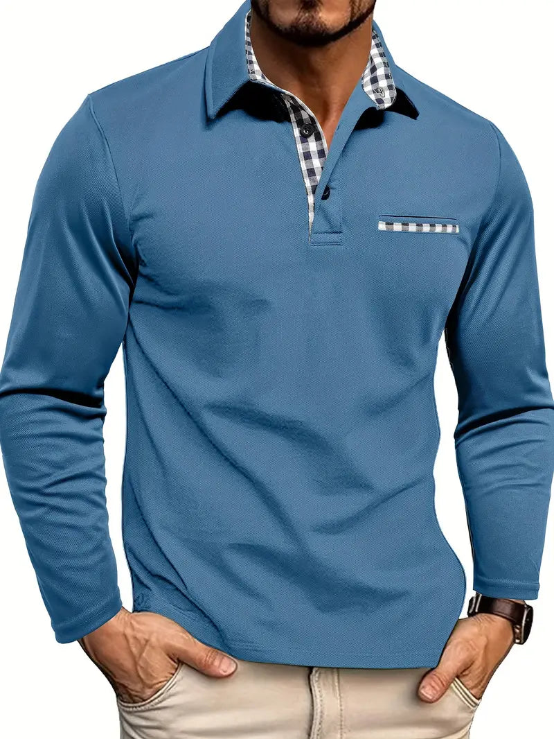 HÉCTOR | Polo de Manga Larga Premium
