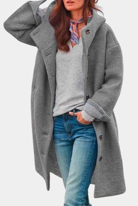 DOLORES – Chaqueta mujer invierno larga que abriga con estilo