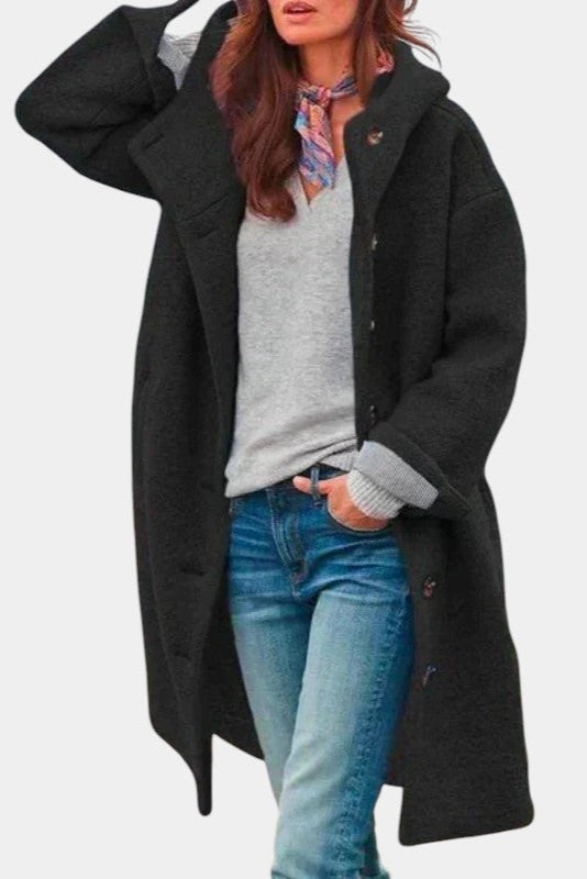 DOLORES – Chaqueta mujer invierno larga que abriga con estilo