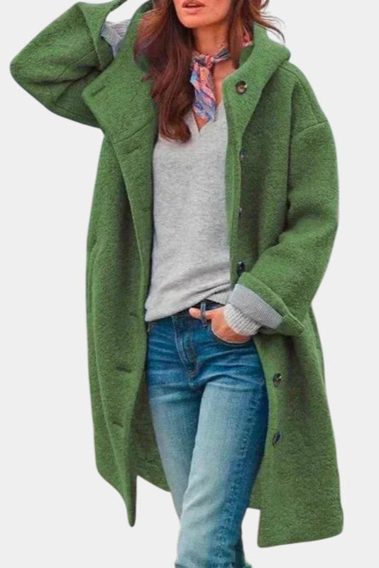 DOLORES – Chaqueta mujer invierno larga que abriga con estilo