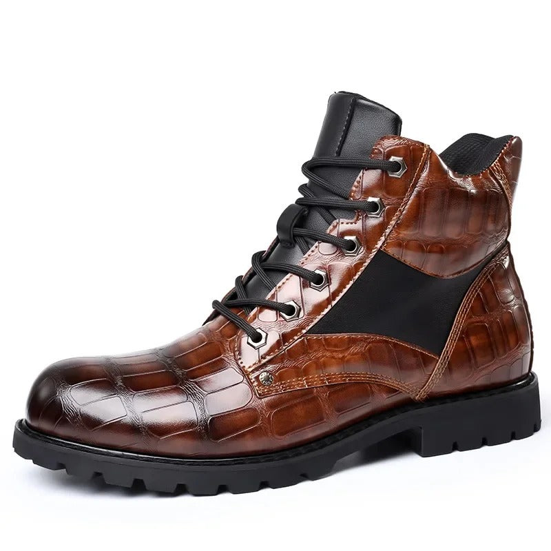 RODRIGO – Botas de Piel de Cocodrilo