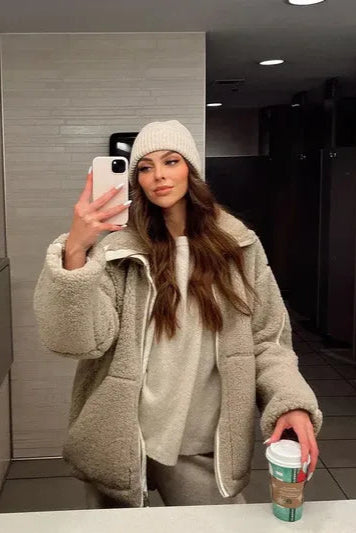 ANASTASIA – Chaqueta de invierno cálida y suave
