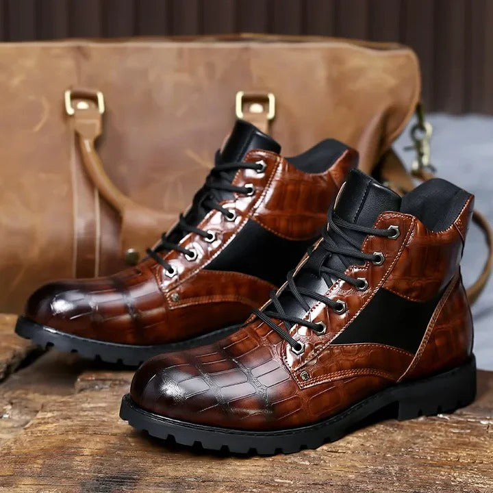 RODRIGO – Botas de Piel de Cocodrilo