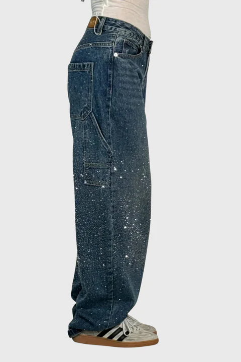LEONOR – Vaqueros Balloon Carpenter de denim