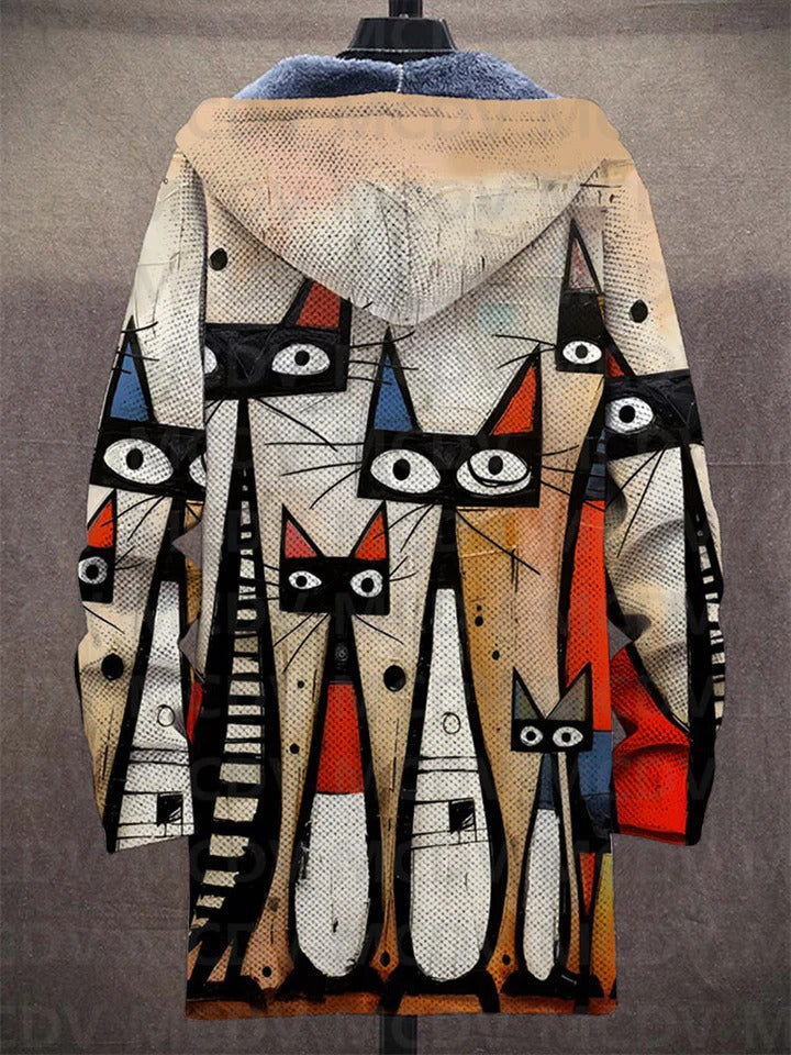INÉS – Cardigan de Lujo Inspirado en el Arte