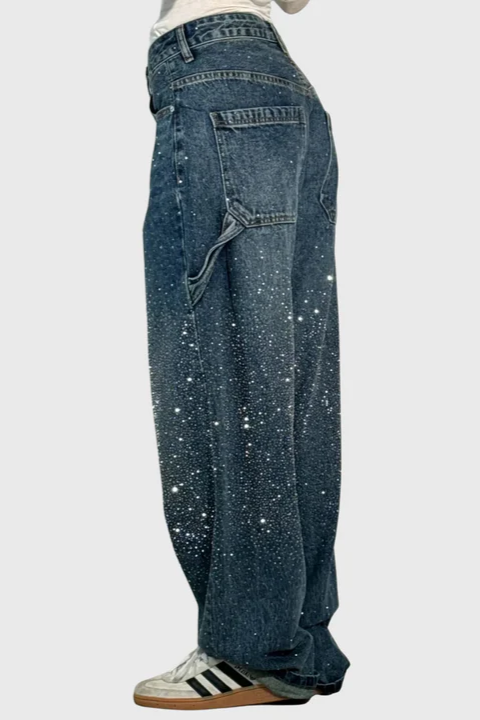 LEONOR – Vaqueros Balloon Carpenter de denim