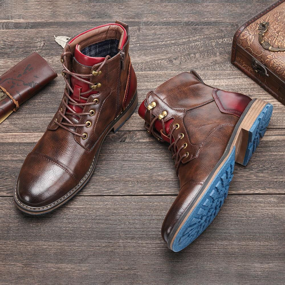 GONZALO – Botines Oxford de Cuero