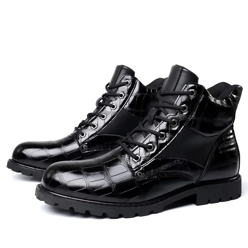 RODRIGO – Botas de Piel de Cocodrilo