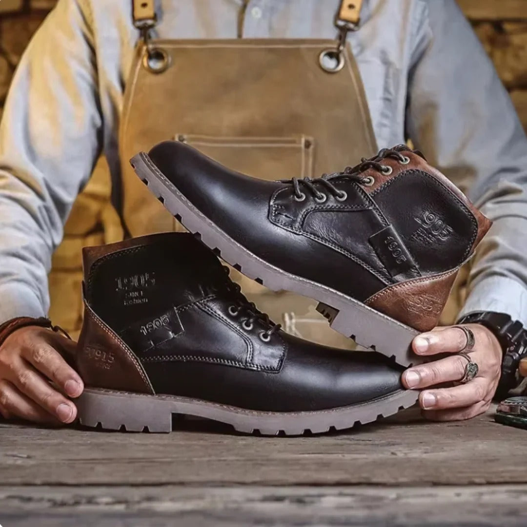 ADRIÁN – Botas de Cuero Vintage