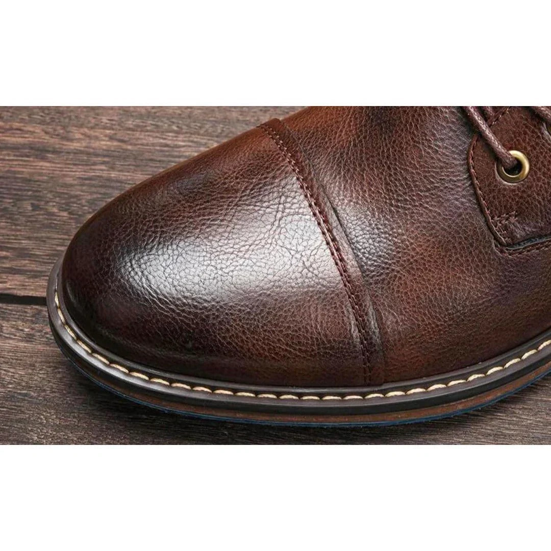 GONZALO – Botines Oxford de Cuero