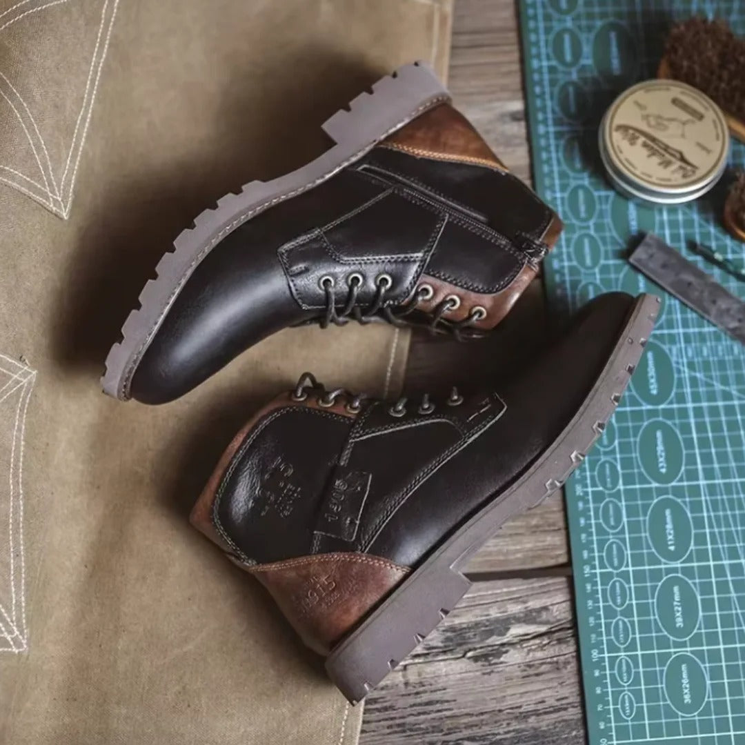ADRIÁN – Botas de Cuero Vintage