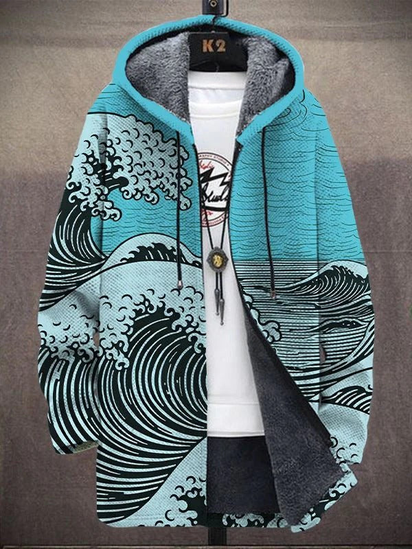 MARINA – Cardigan de Lujo Inspirado en el Arte