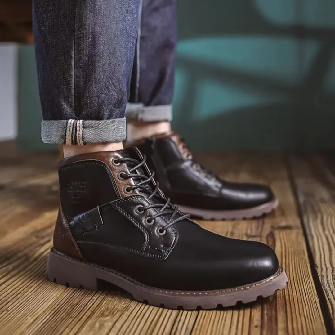 ADRIÁN – Botas de Cuero Vintage