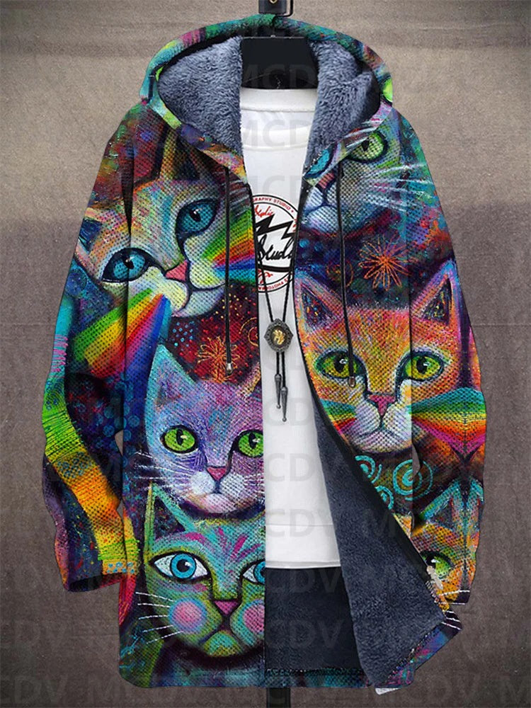 INÉS – Cardigan de Lujo Inspirado en el Arte
