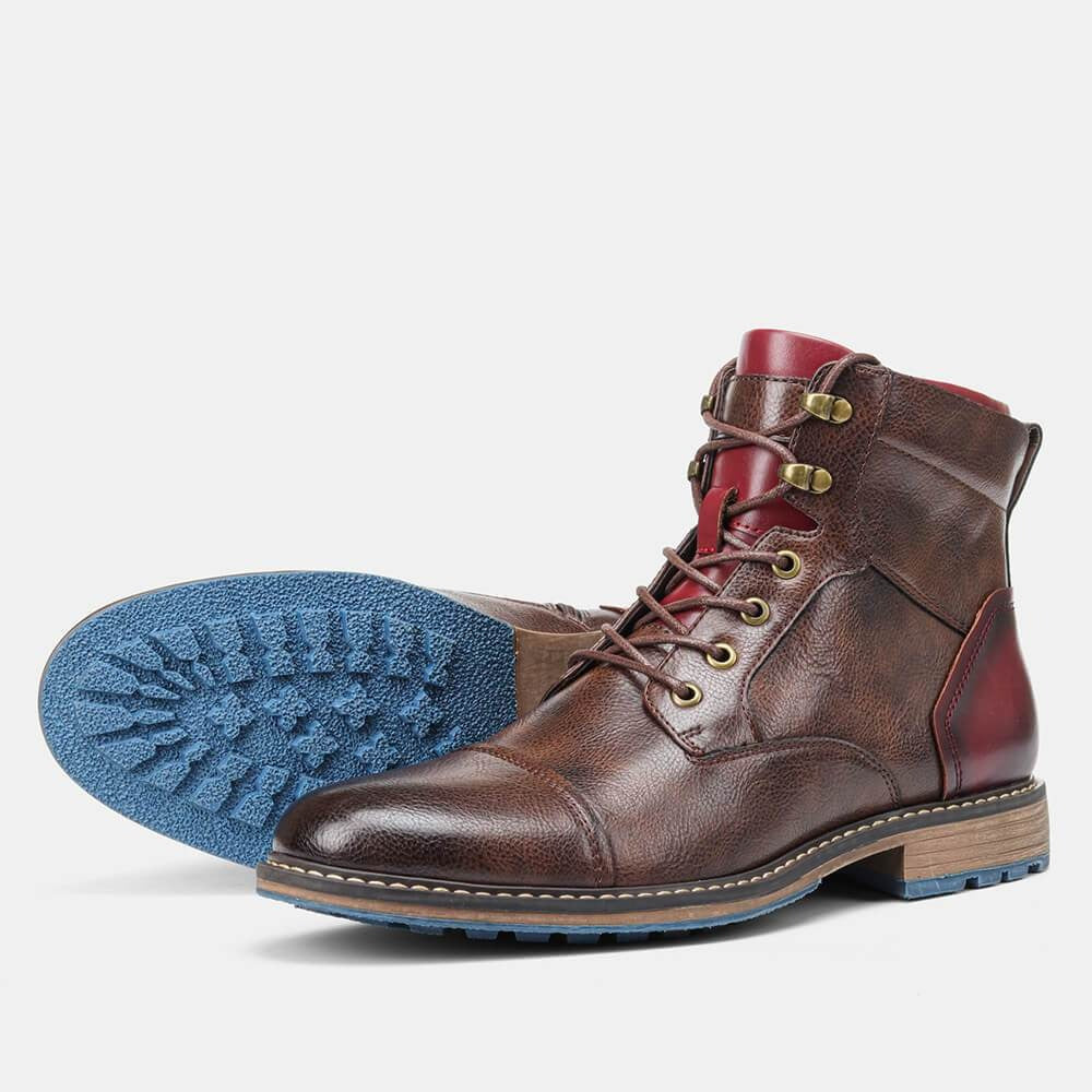 GONZALO – Botines Oxford de Cuero