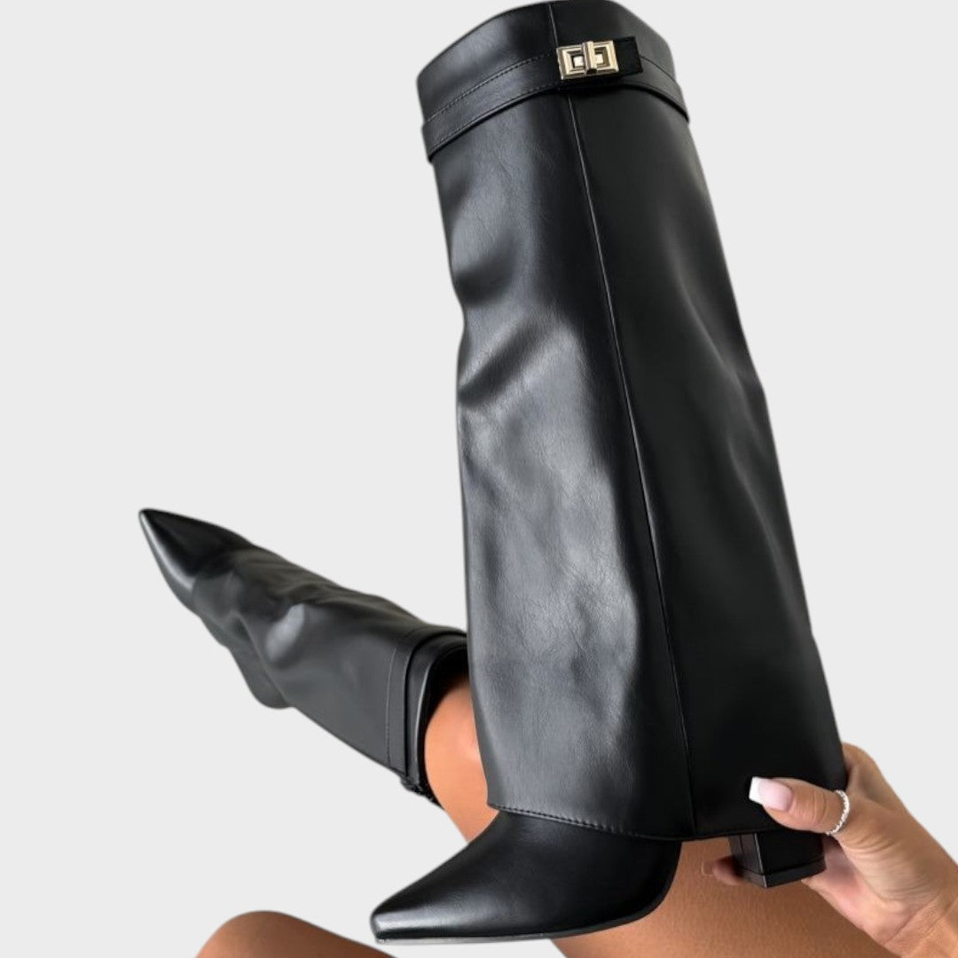 LUNA –  Botas de Caña Alta de Cuero