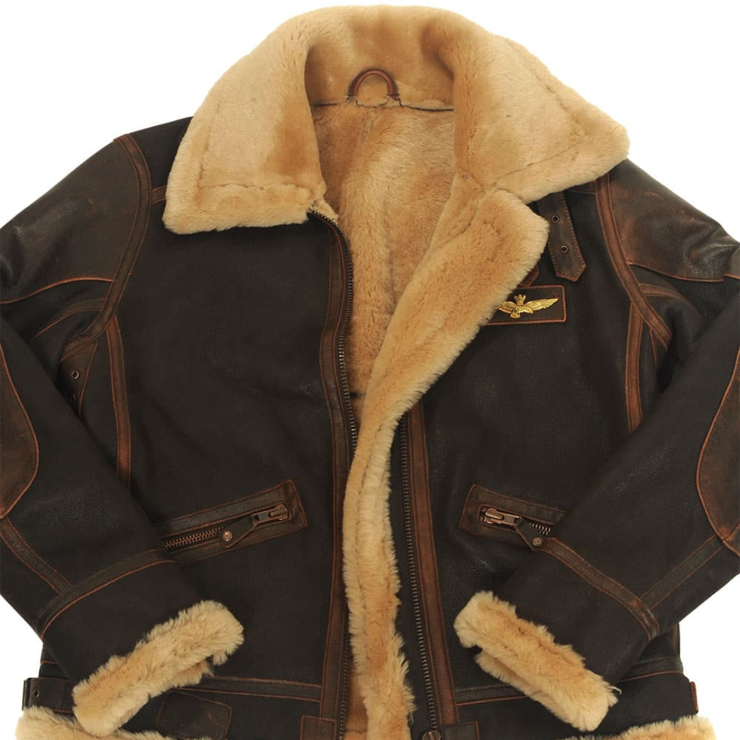MAVERICK – Chaqueta de Piloto con Forro Cálido