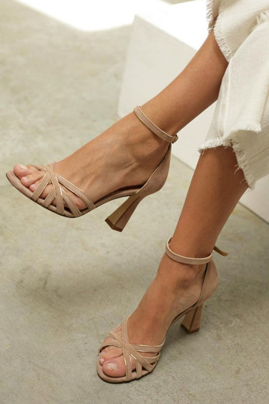 AMALIA – Sandalias con punta redonda