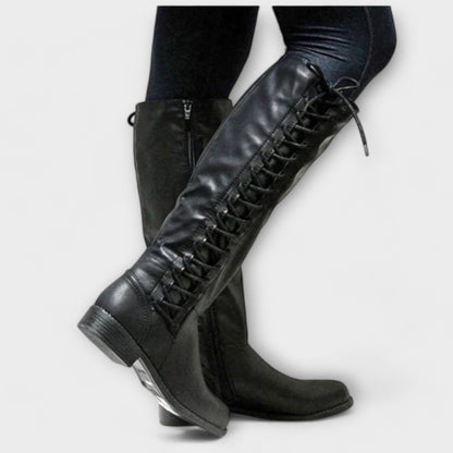 MILENNE – Botas Altas con Cordones