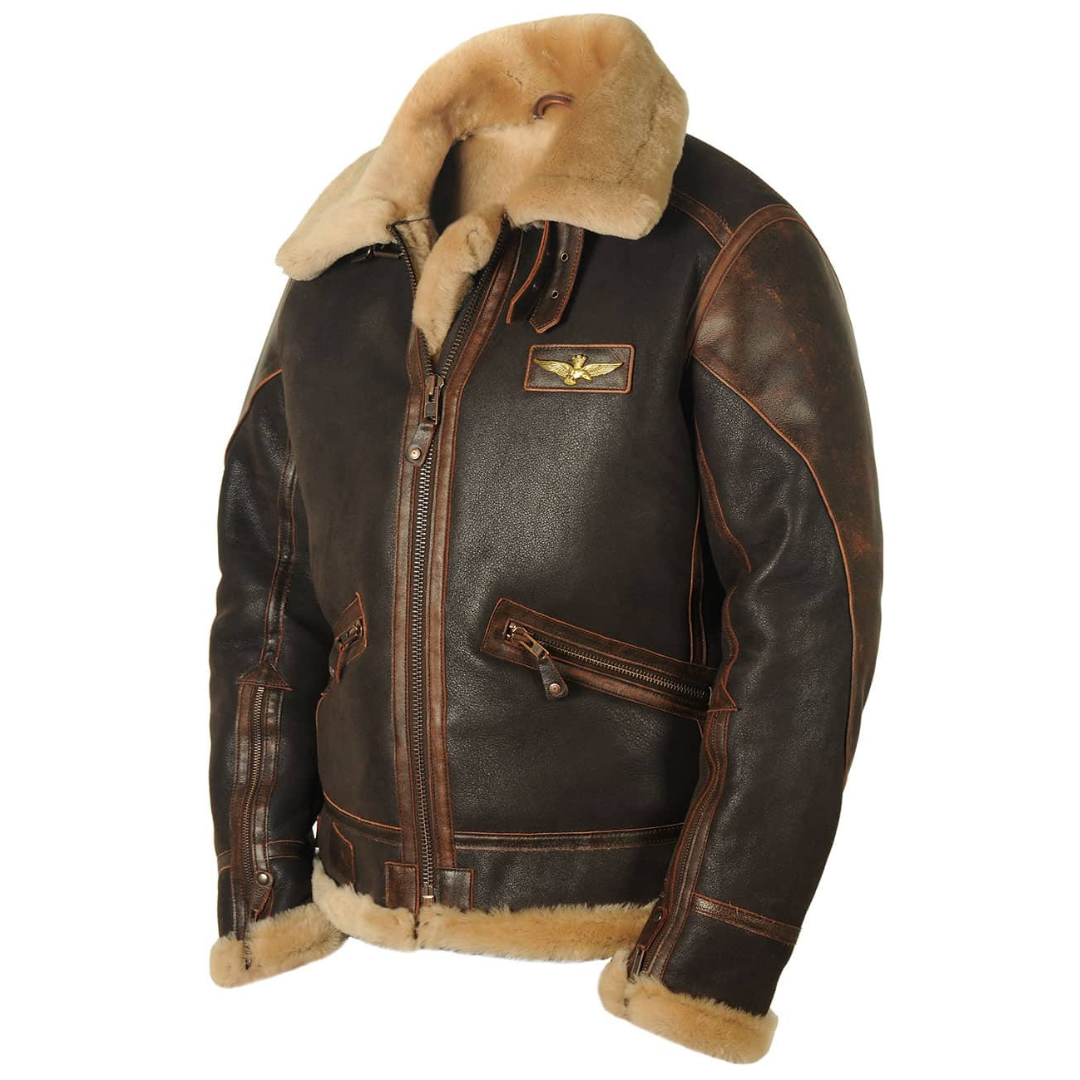 MAVERICK – Chaqueta de Piloto con Forro Cálido