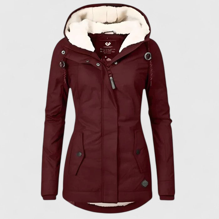 MAGDA – Chaqueta de Invierno Impermeable con Capucha