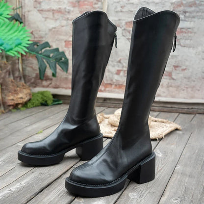 BRYN – Botas cómodas de diseño envolvente