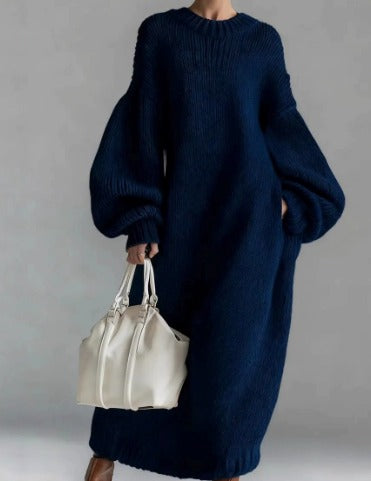 Zoria – Vestido Largo Sin Esfuerzo con Volumen Moderno